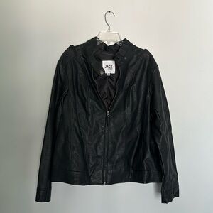 Jack by BB Dakota. Fake Leather Jacket NWOT. Size 2X.
